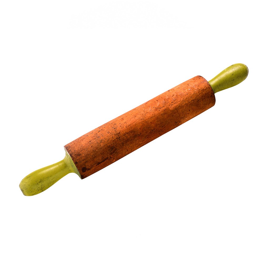 Brown Wooden Cooking Roller - Görsel 3