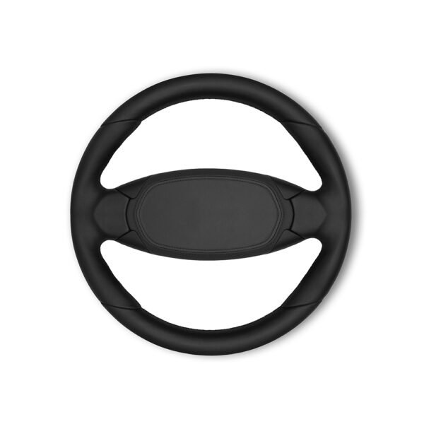 Regular Black Plastic Steering Wheel